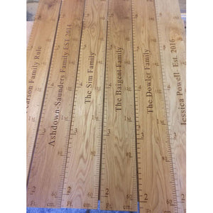 Height Chart Ruler Luxury Oak