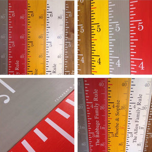 Height Chart Rulers