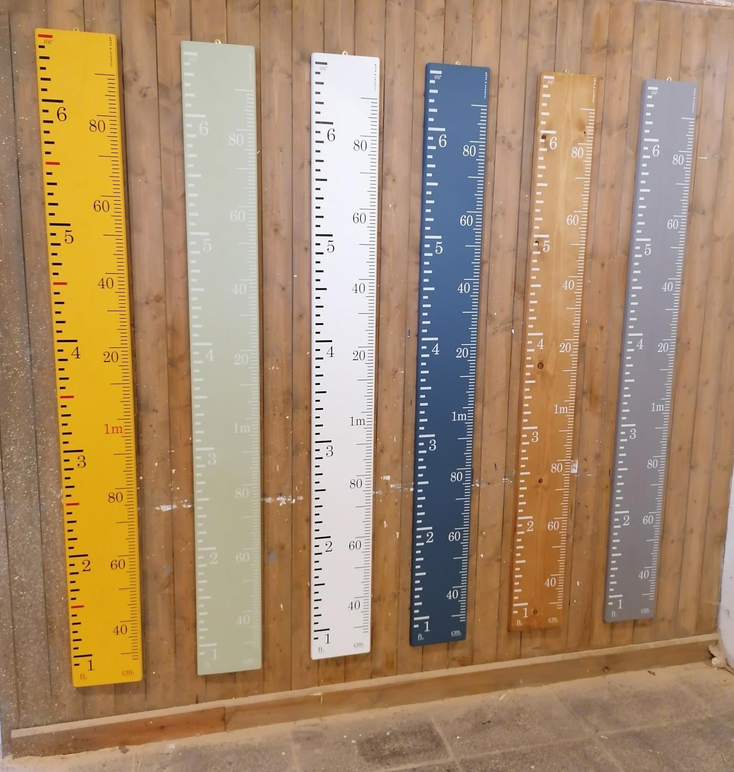 Height Guide Ruler With Pointer Height Chart Ruler – Fletcher and Mils