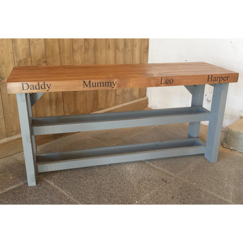 Shoe Bench - Straight Leg