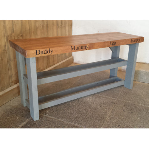 Shoe Bench - Straight Leg