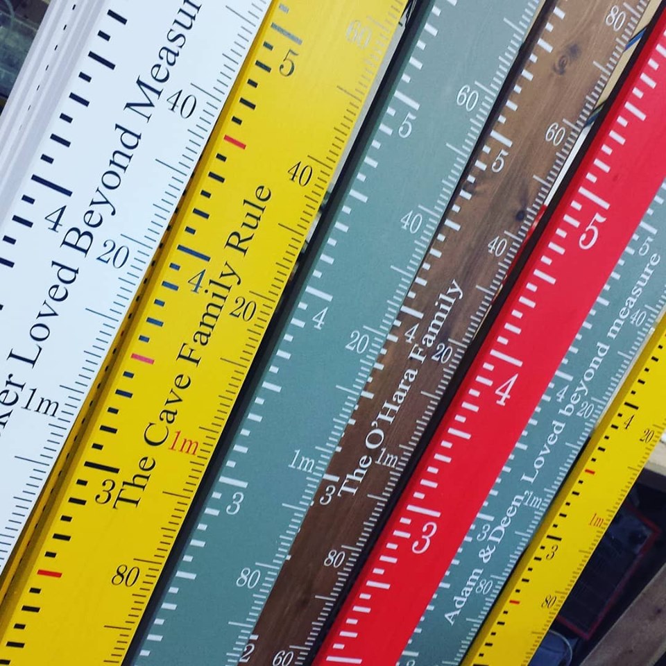 Height Chart Ruler – Fletcher and Mils