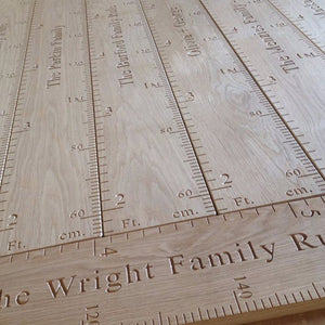 Height Chart Ruler Luxury Oak